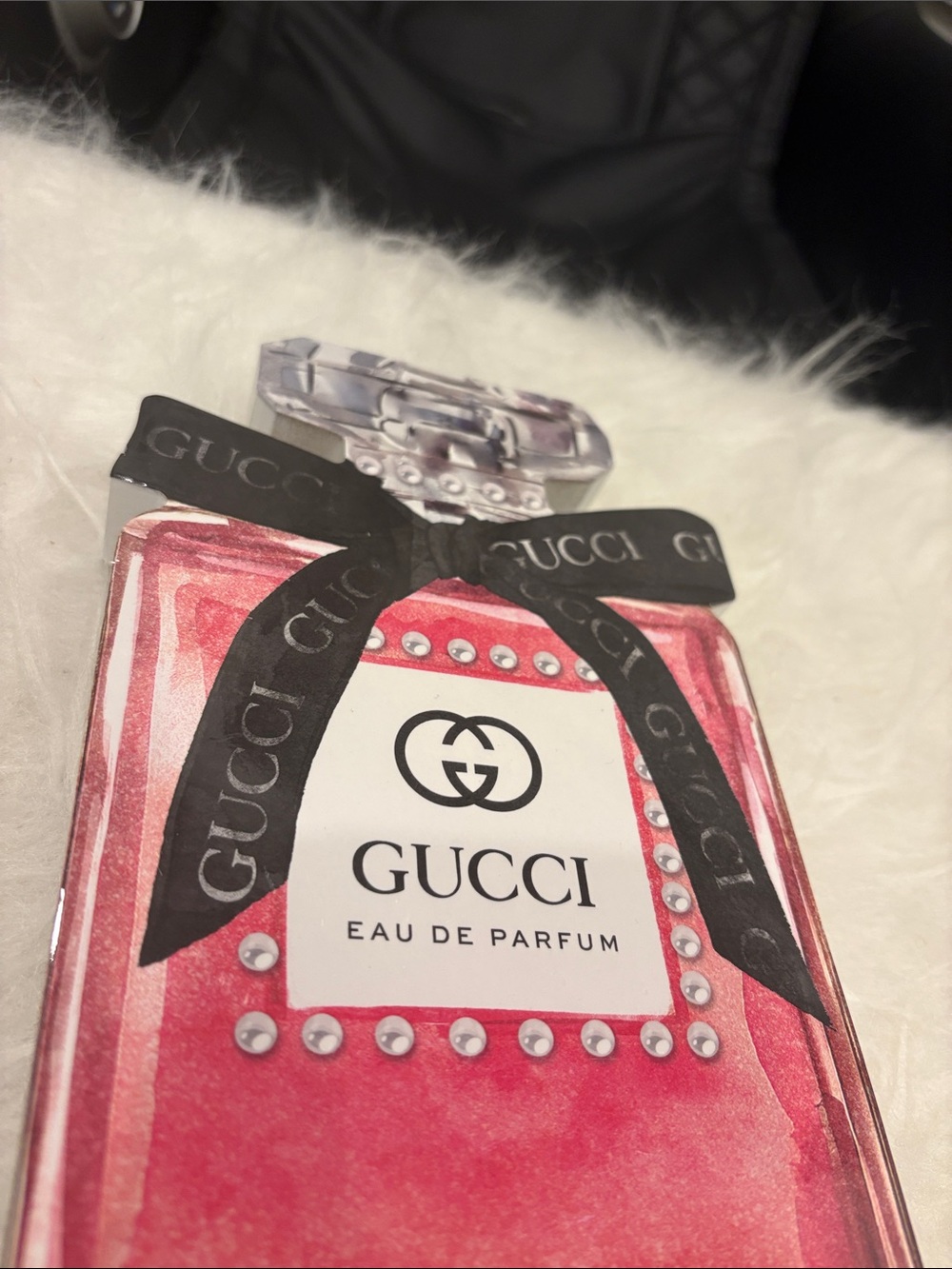 New Gucci 3D Wood Perfume Bottle Decor Ornament - Picture 4 of 5